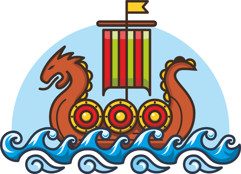 Vikingland logo